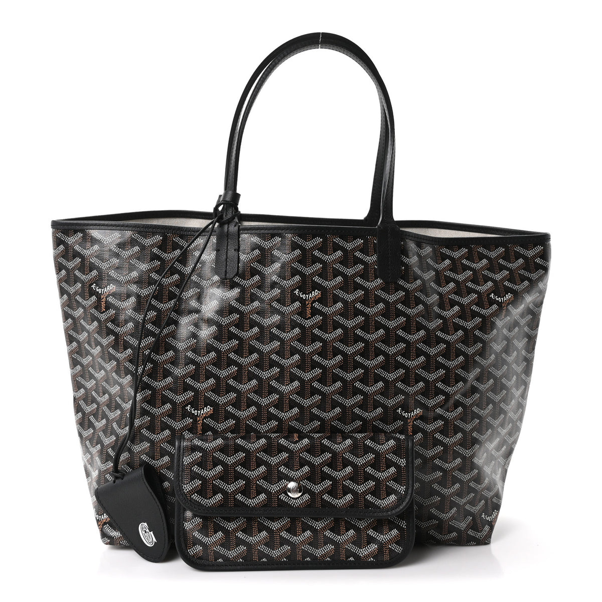 Goyard Goyardine Saint Louis PM Black 2 of 9