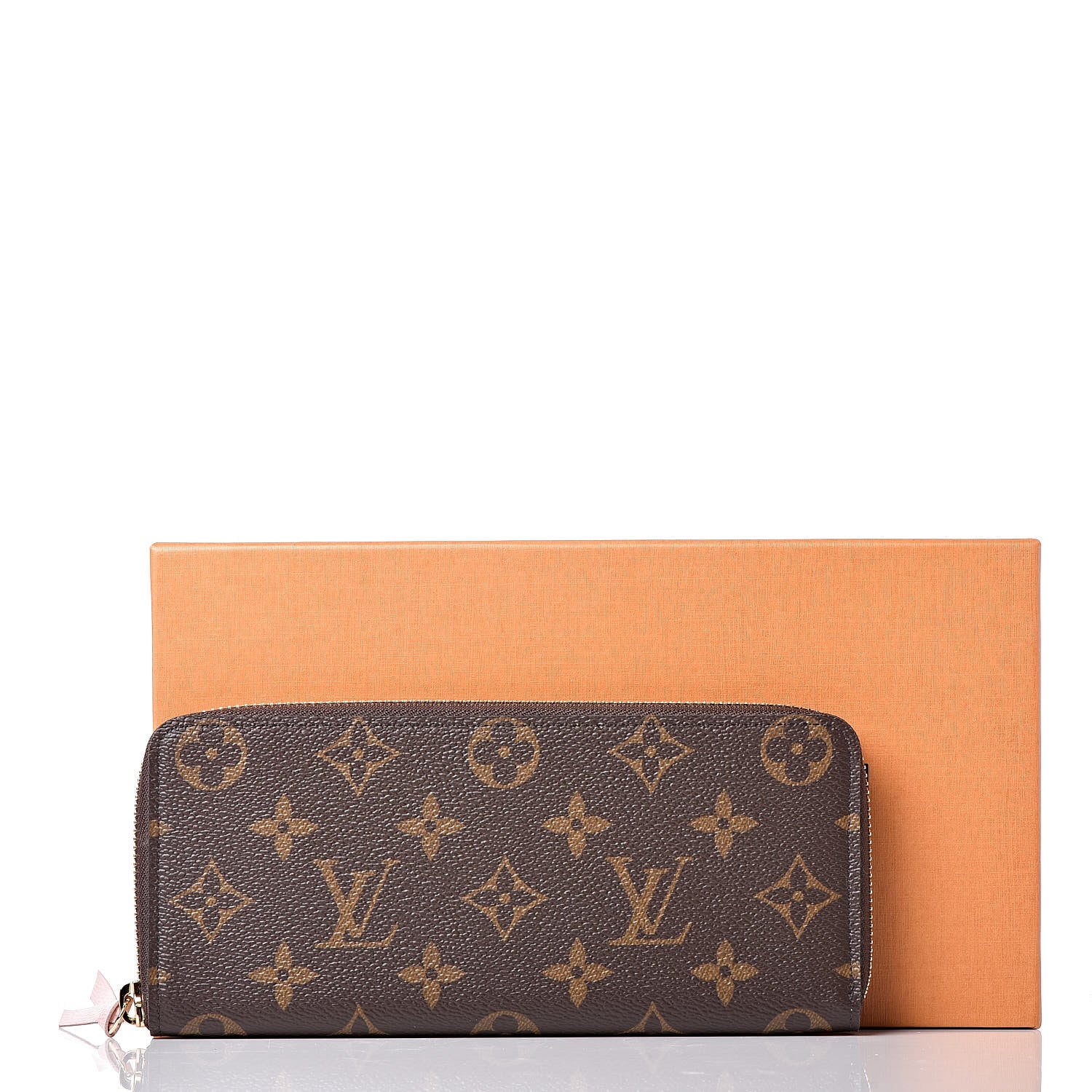 Louis Vuitton Monogram Clemence Wallet Rose Ballerine 8 of 8