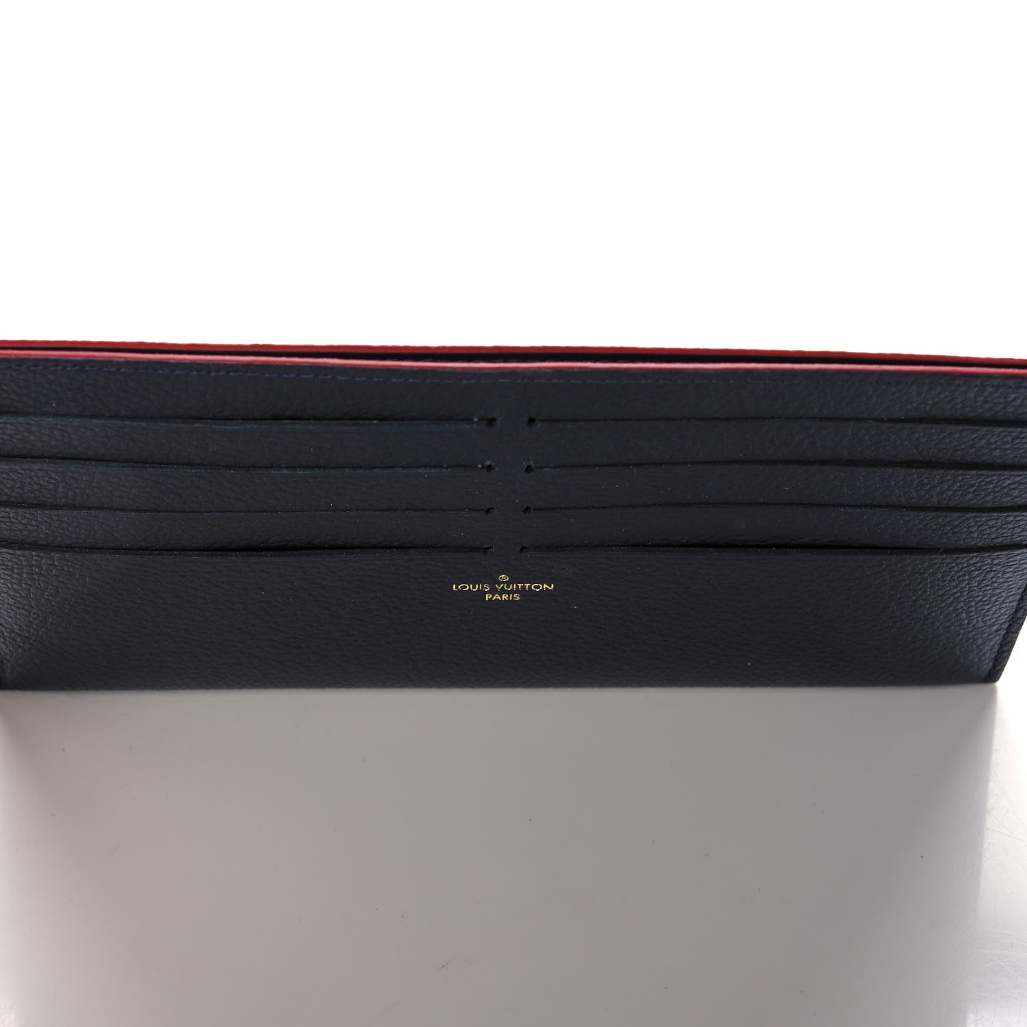 Louis Vuitton Empreinte Pochette Felicie Chain Wallet Marine Rouge 12 of 13