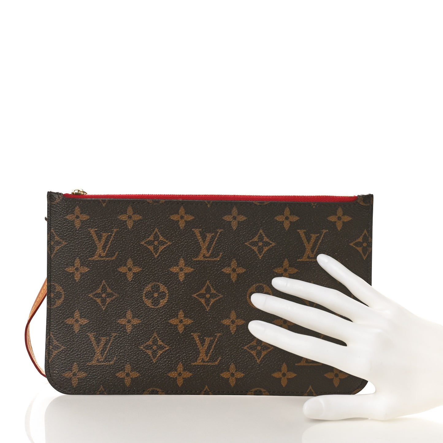 Monogram Neverfull MM GM Pochette Cherry