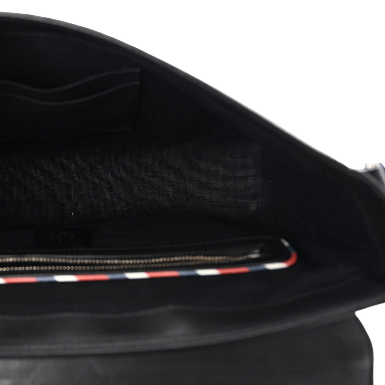 Gucci GG Supreme Monogram Night Courrier Flap Messenger Black Multicolor 5 of 10