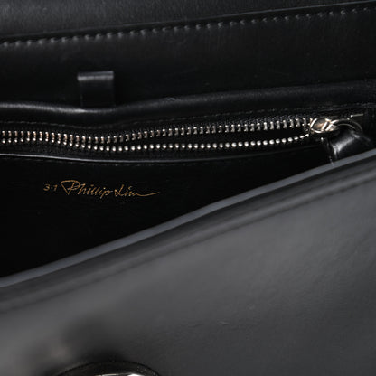 3.1 Phillip Lim Calfskin Alix Saddle Crossbody Bag Black 8 of 9