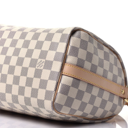 Louis Vuitton Damier Azur Speedy Bandouliere 25 10 of 10