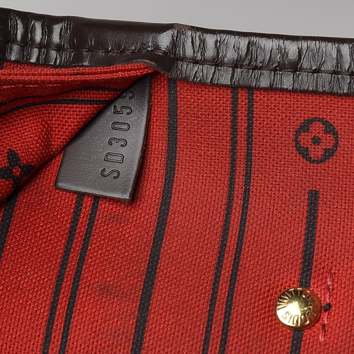 Louis Vuitton Damier Ebene Neverfull MM 8 of 9