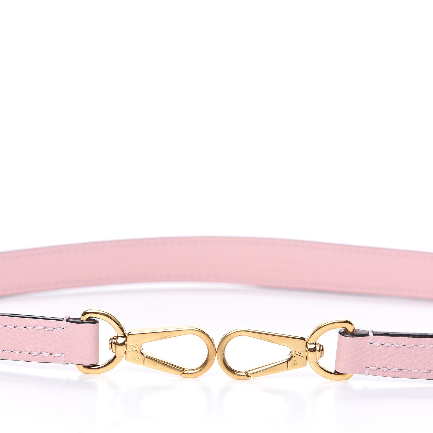 Calfskin Montaigne Shoulder Strap Rose Ballerine