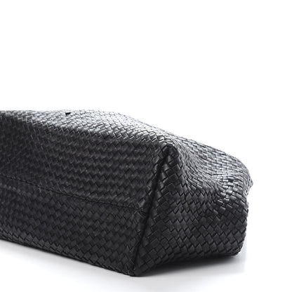 Bottega Veneta Nappa Intrecciato Cabat Black 9 of 13