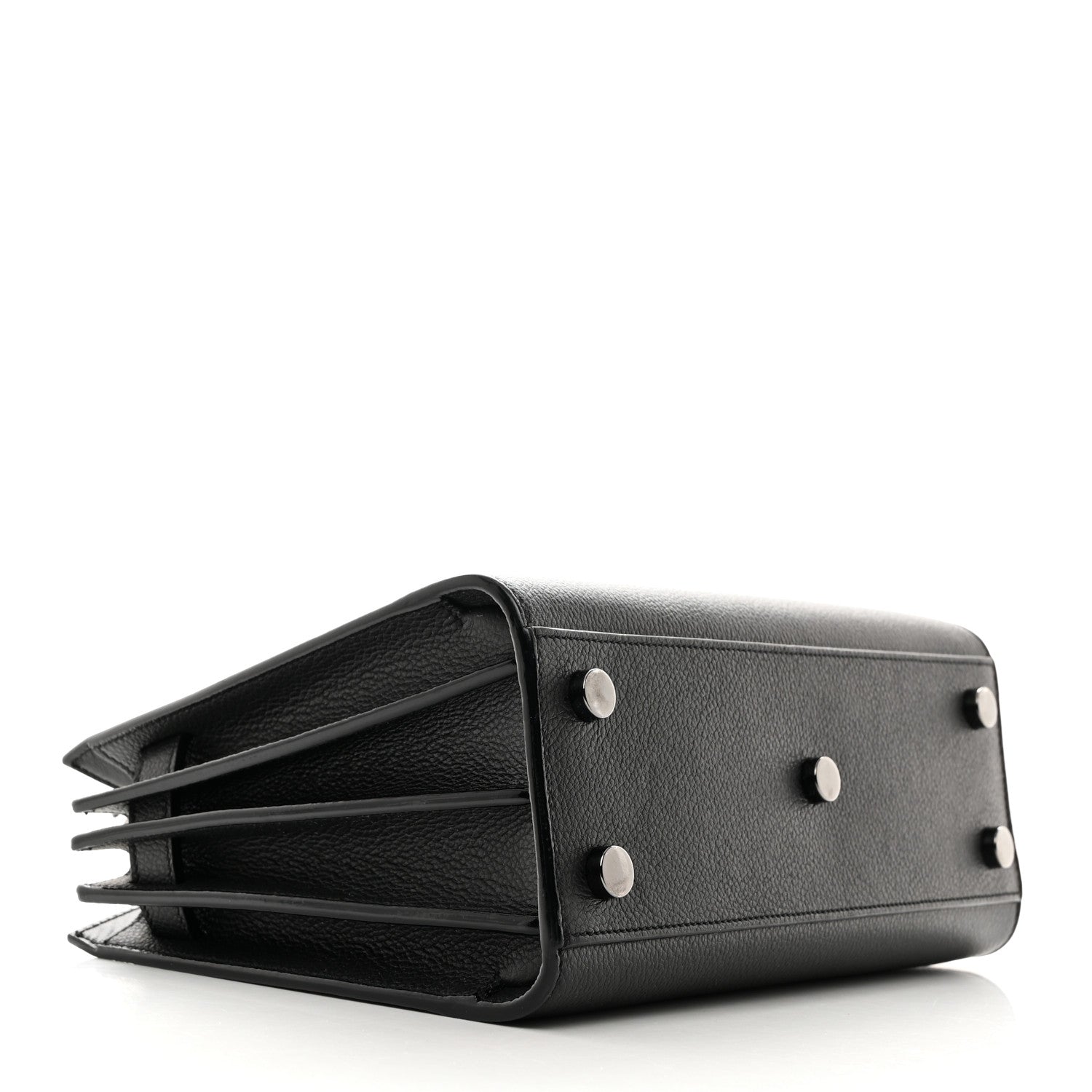 Saint Laurent Grained Calfskin Nano Sac De Jour Black 4 of 10