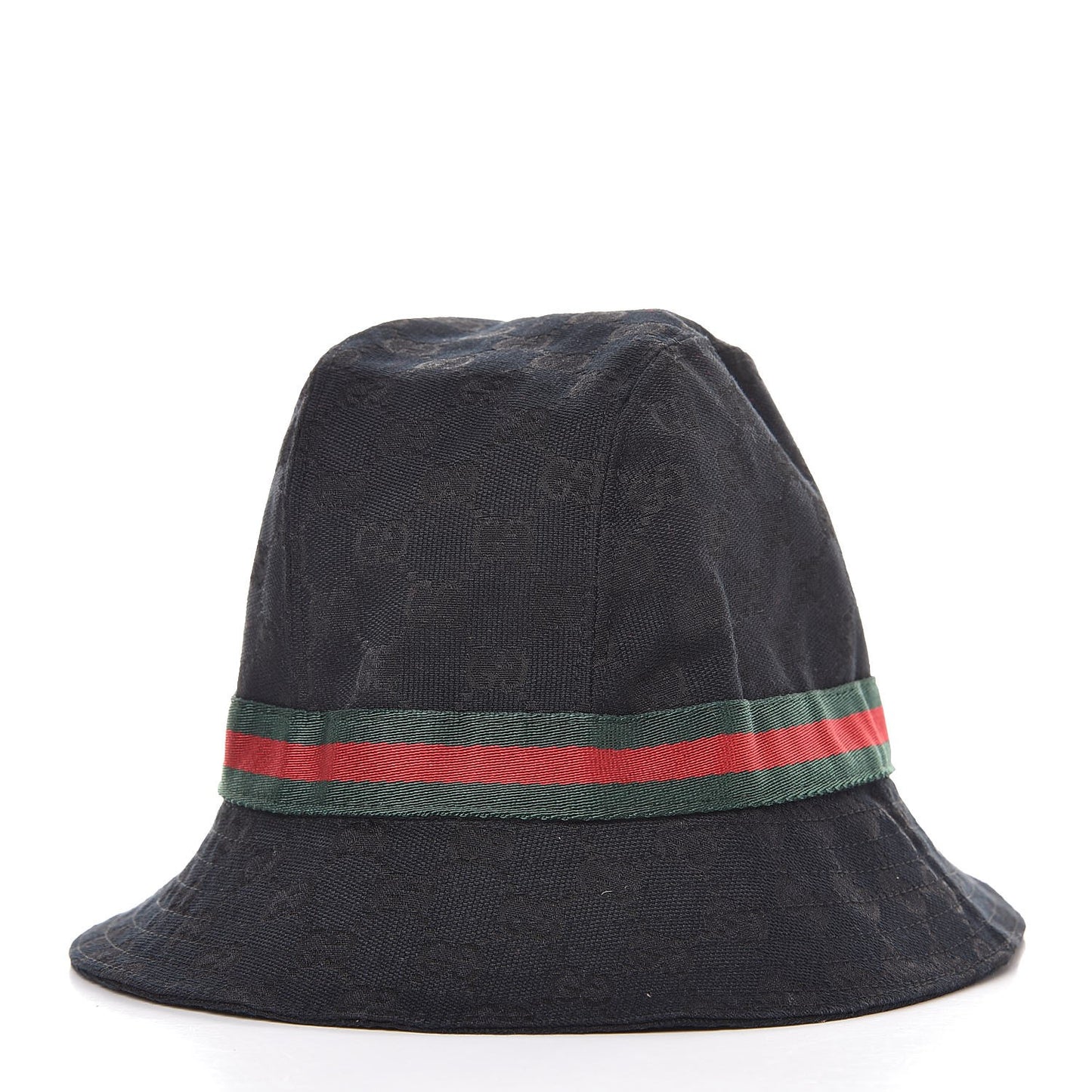 Monogram Web Bucket Hat Black L