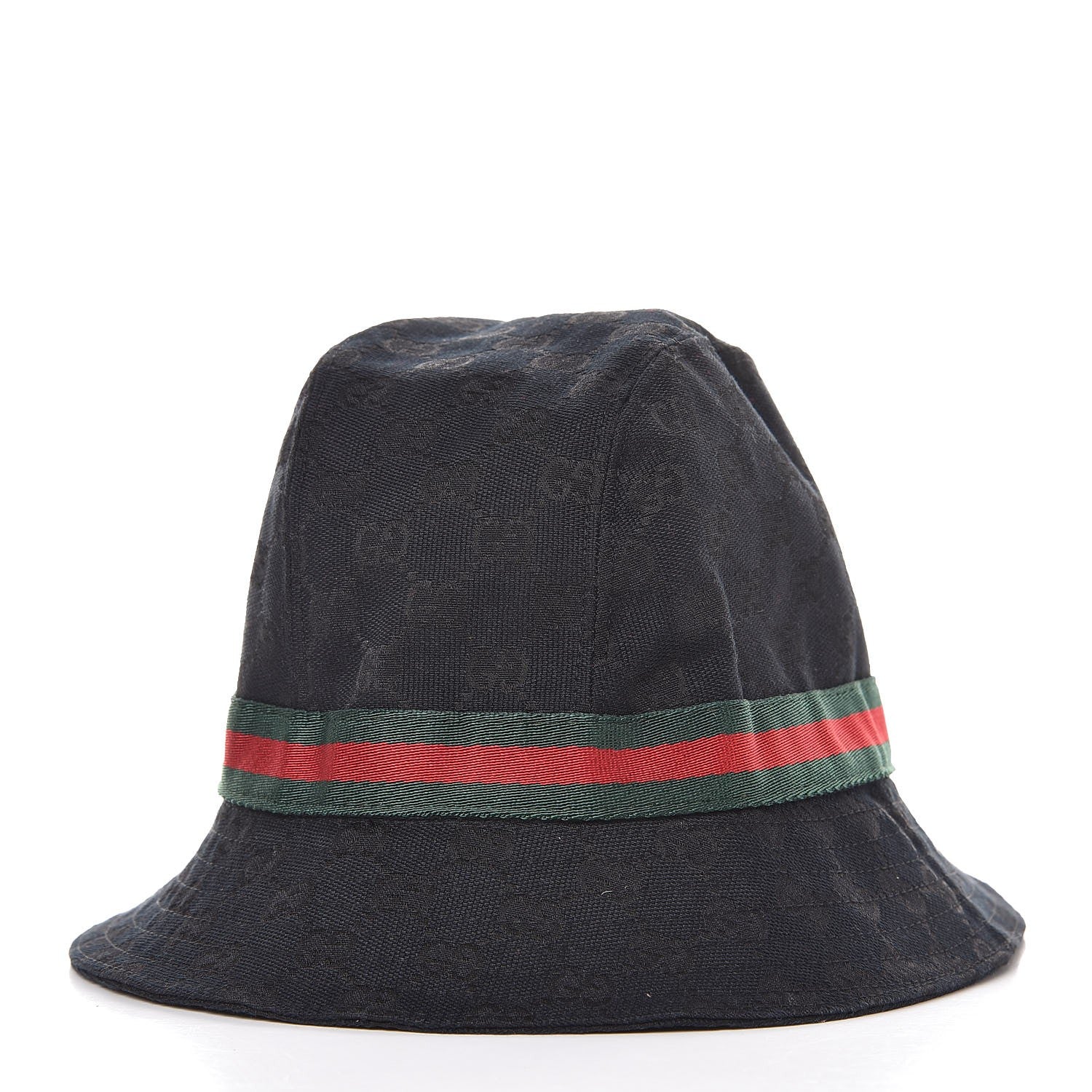 Gucci Monogram Web Bucket Hat Black L 3 of 5
