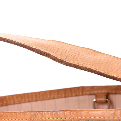 Louis Vuitton Damier Azur Delightful MM Rose Ballerine 16 of 18