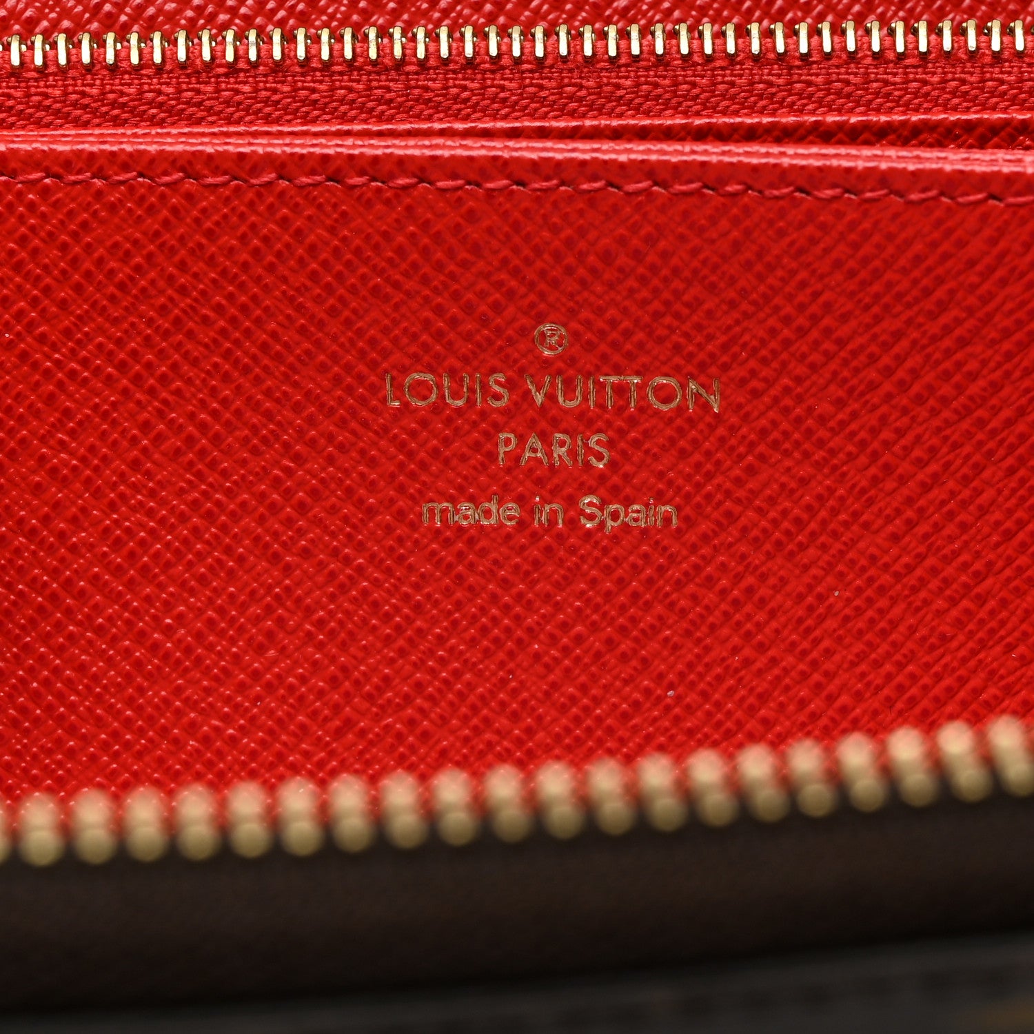 Louis Vuitton Monogram Zippy Wallet Coquelicot 6 of 8