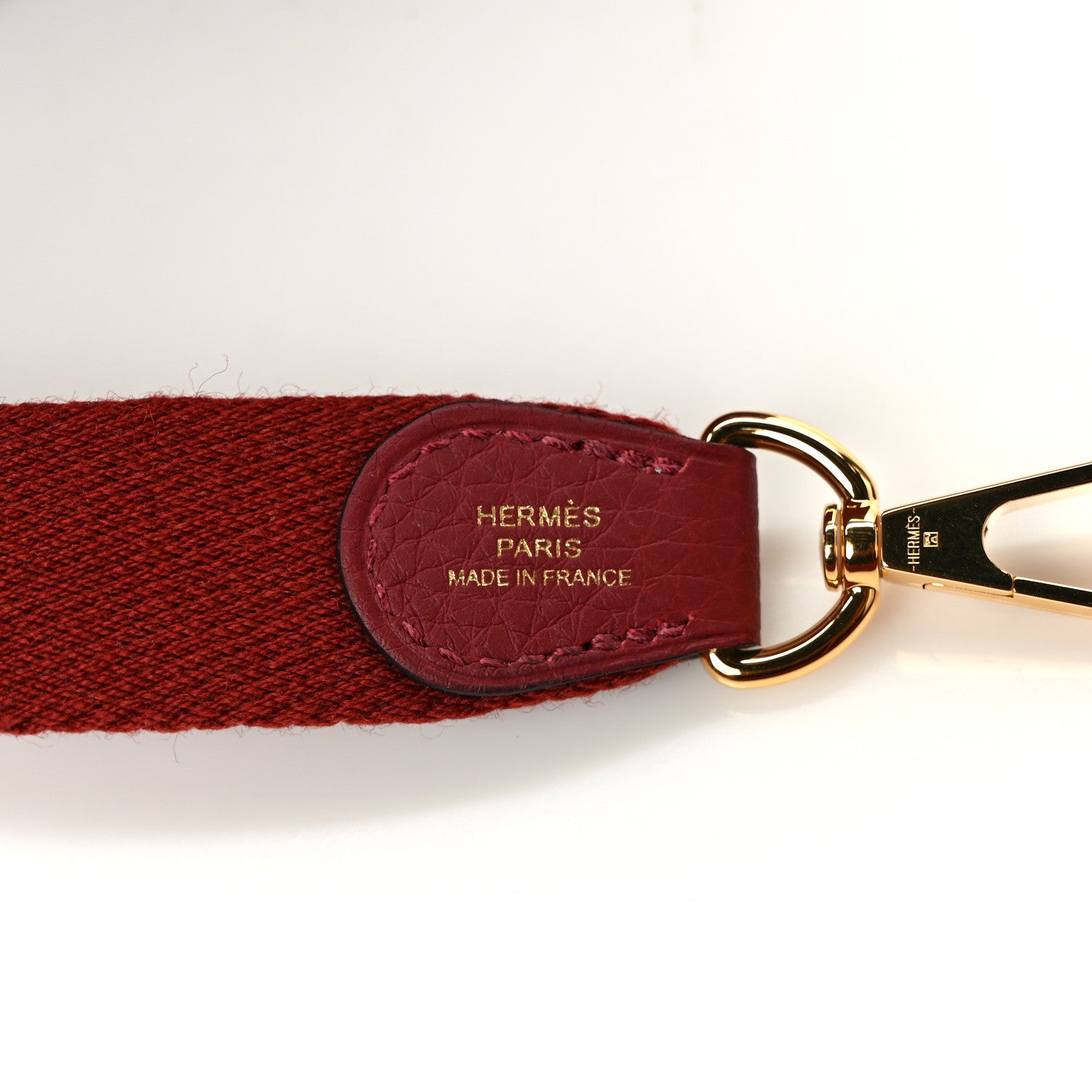 Hermes Taurillon Clemence Evelyne TPM Rouge Grenat 9 of 10