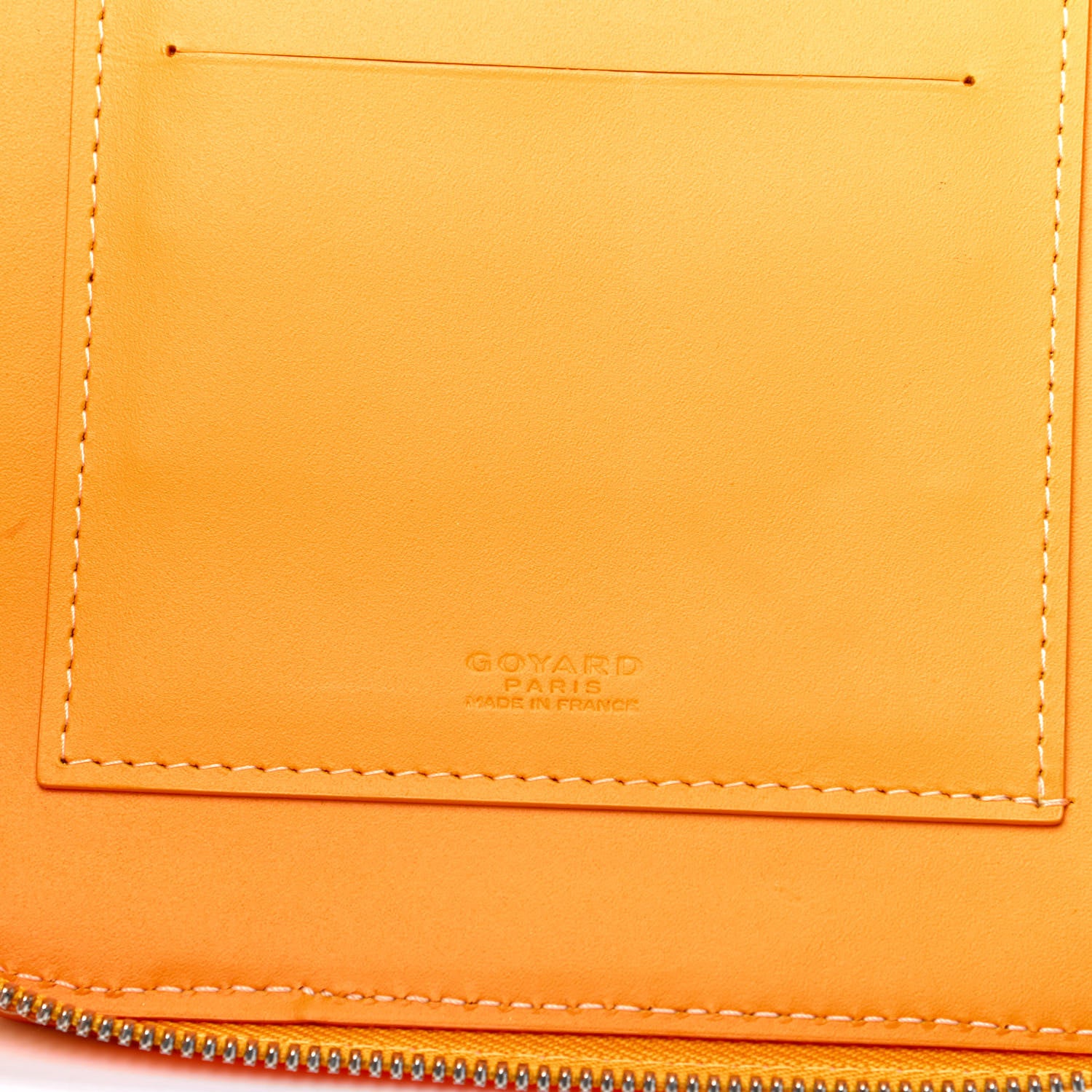 Goyard Goyardine Opera Wallet Yellow 6 of 8