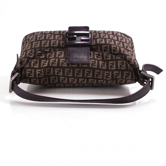 Fendi Zucchino Baguette Brown 4 of 10
