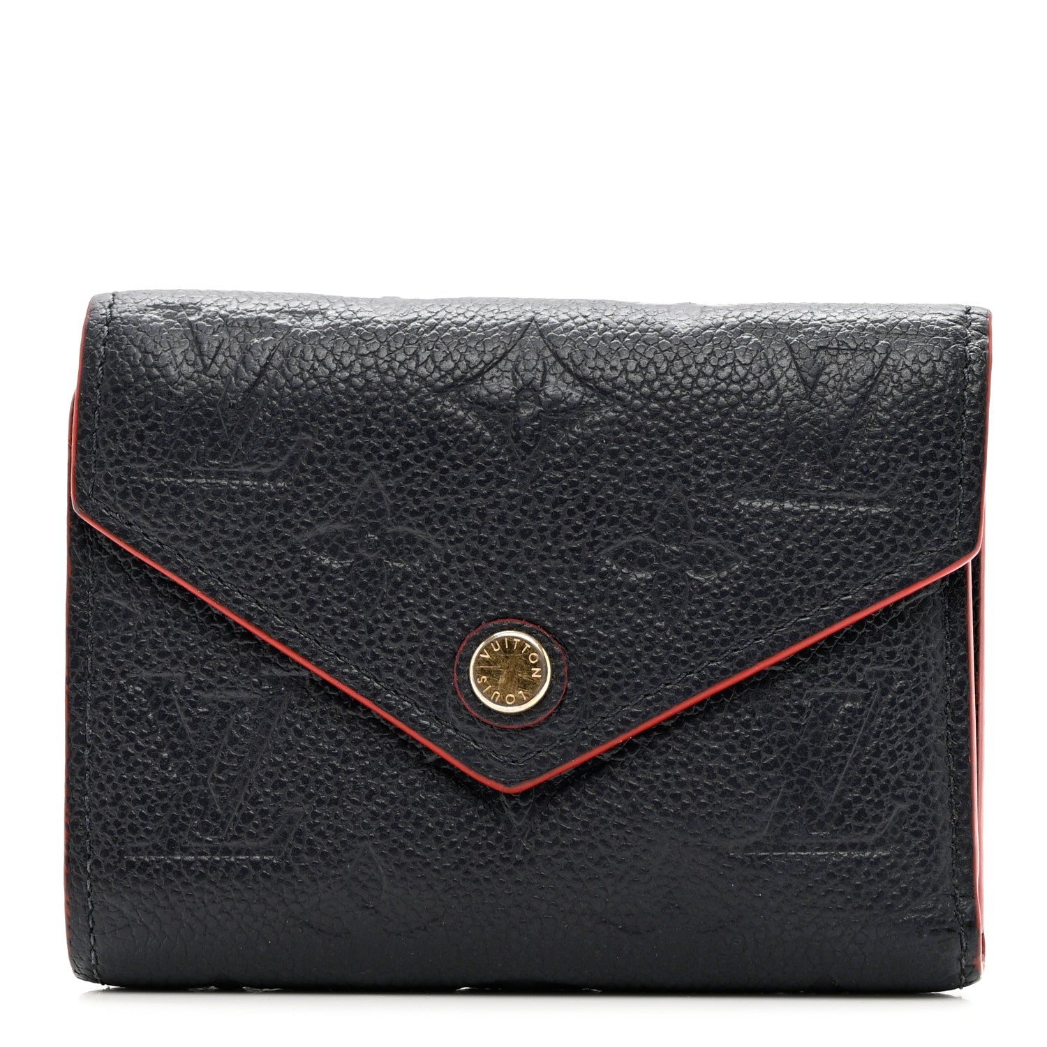 Louis Vuitton Empreinte Victorine Wallet Marine Rouge 1 of 10