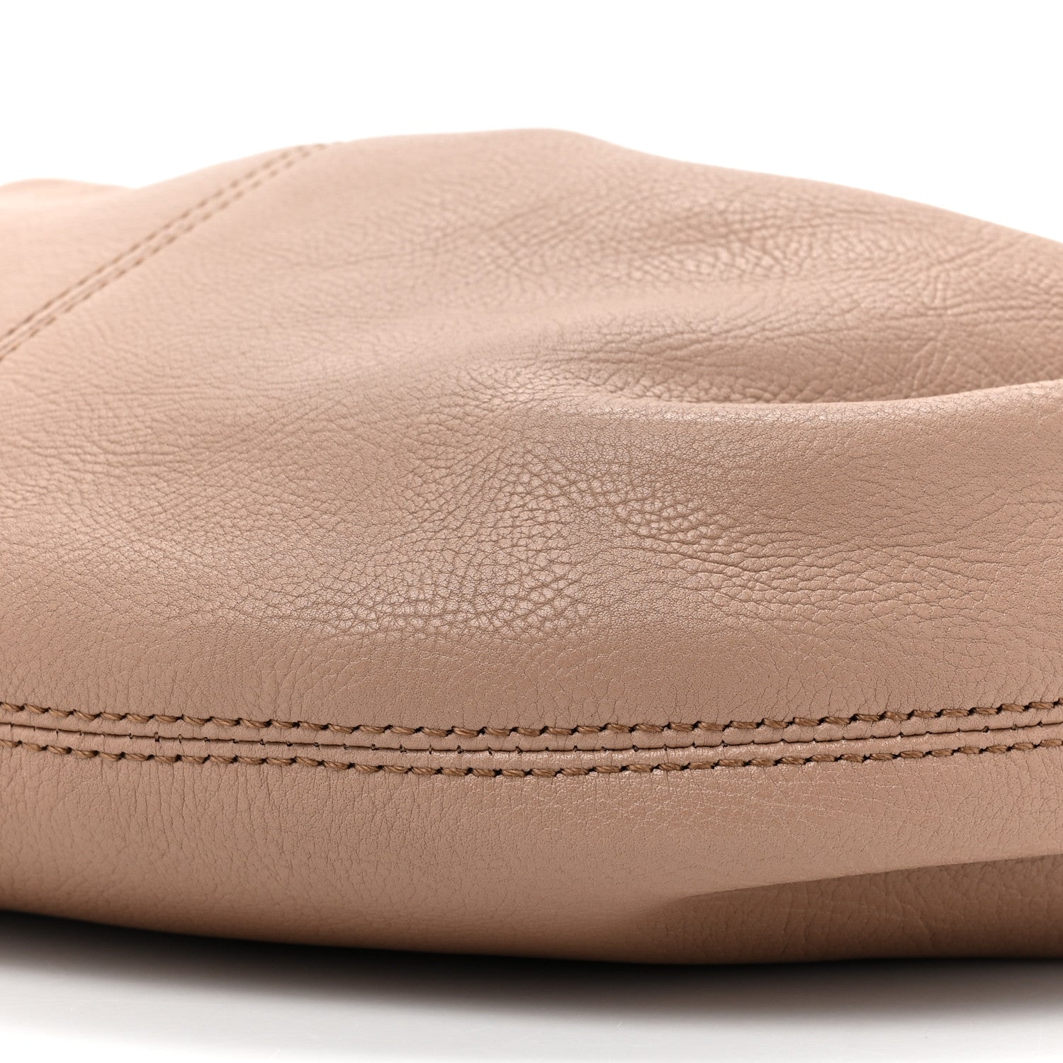 Chloe Grained Calfskin Small Bracelet Hobo Bag Woodrose 7 of 8