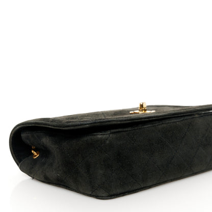 Chanel Suede Quilted Mini Flap Black 10 of 11