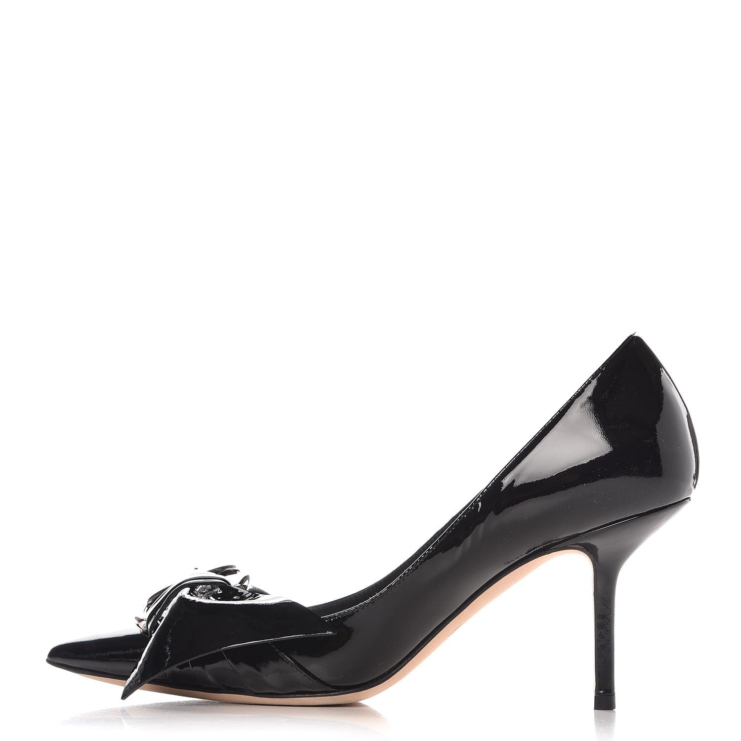 Christian Dior Patent Dior Cosmopolitan Pumps 38 Black 1 of 11