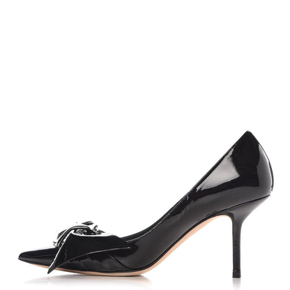 Christian Dior Patent Dior Cosmopolitan Pumps 38 Black 1 of 11