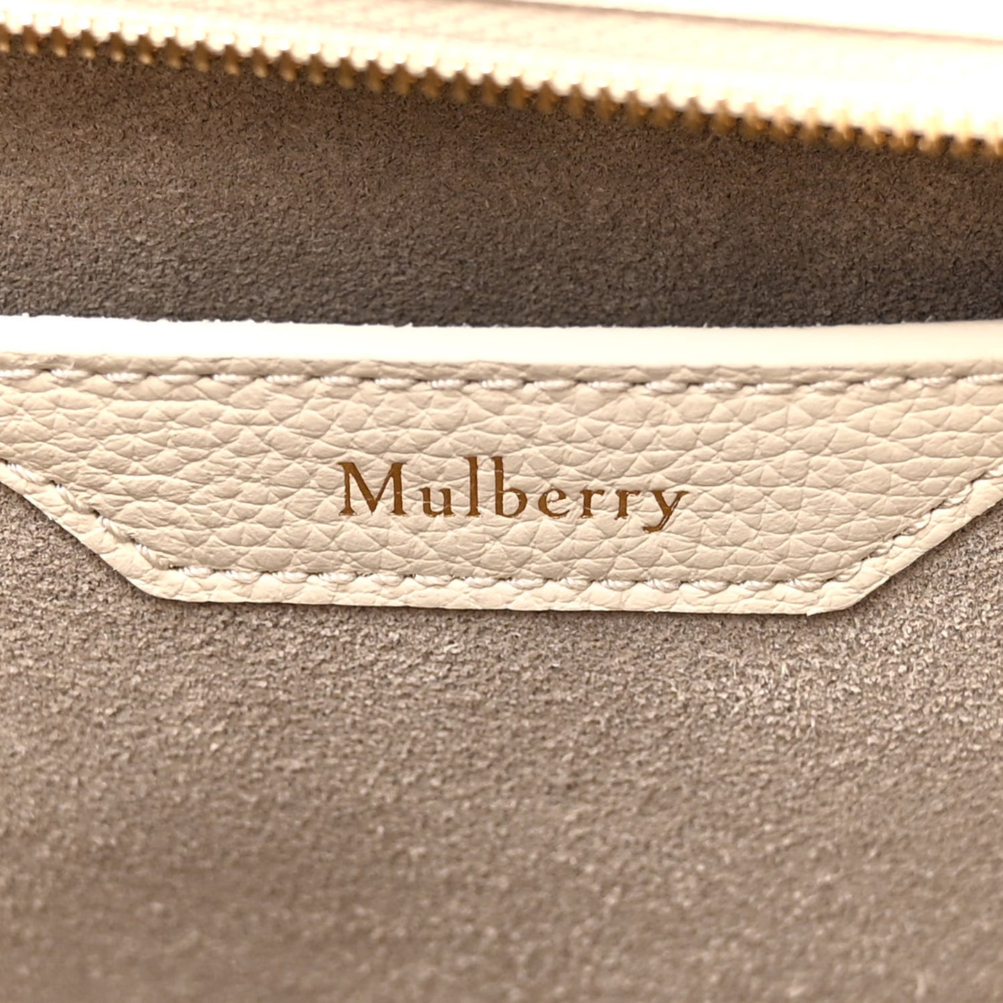 Small Classic Grain Mini Zipped Bayswater Chalk