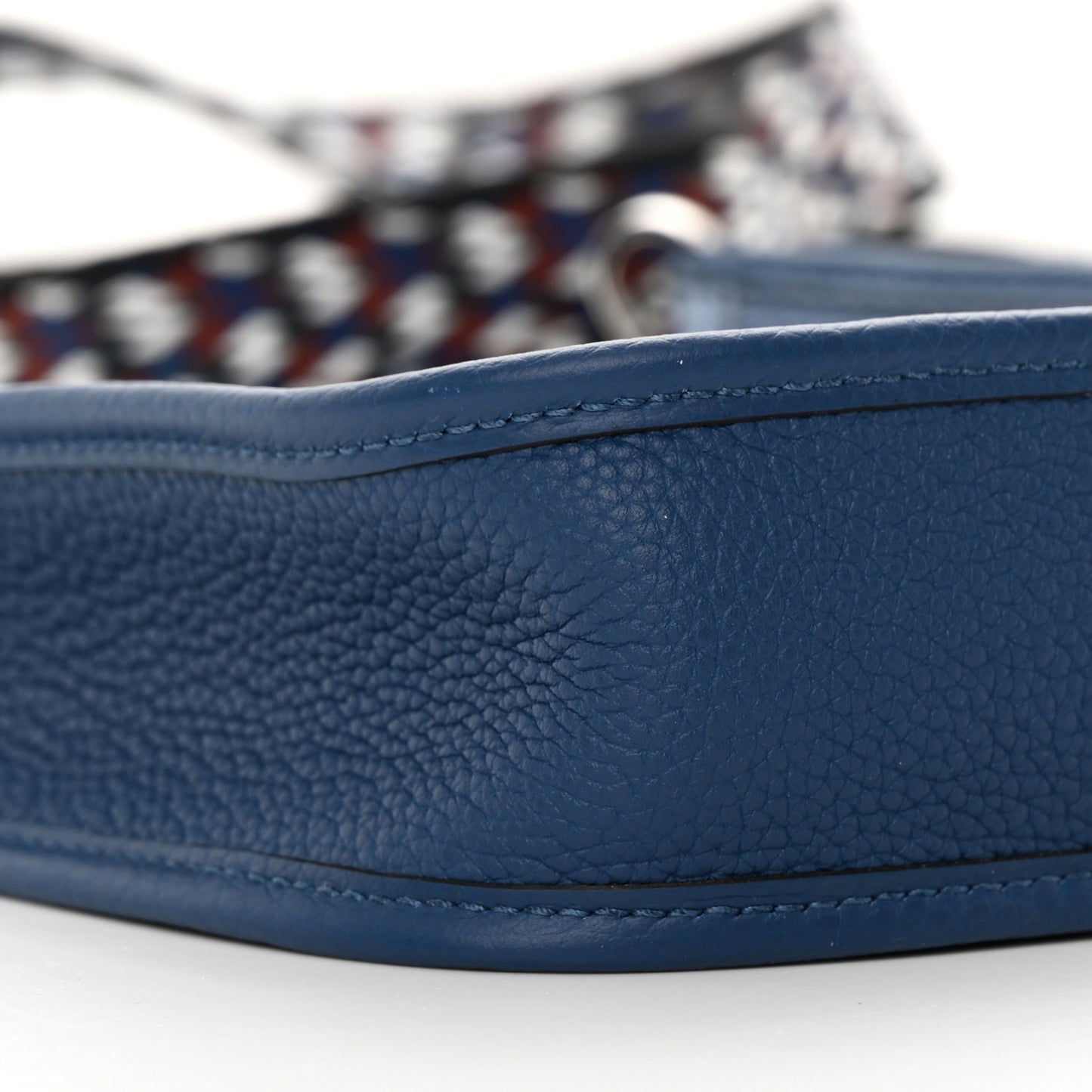 Taurillon Clemence Zigzag Evelyne TPM Deep Bleu Bleu Zellige Indigo Black
