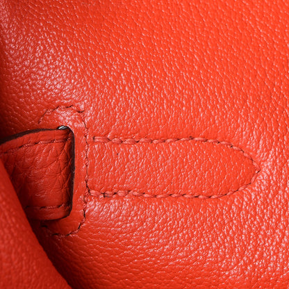 Hermes Togo Birkin 35 Capucine 18 of 35