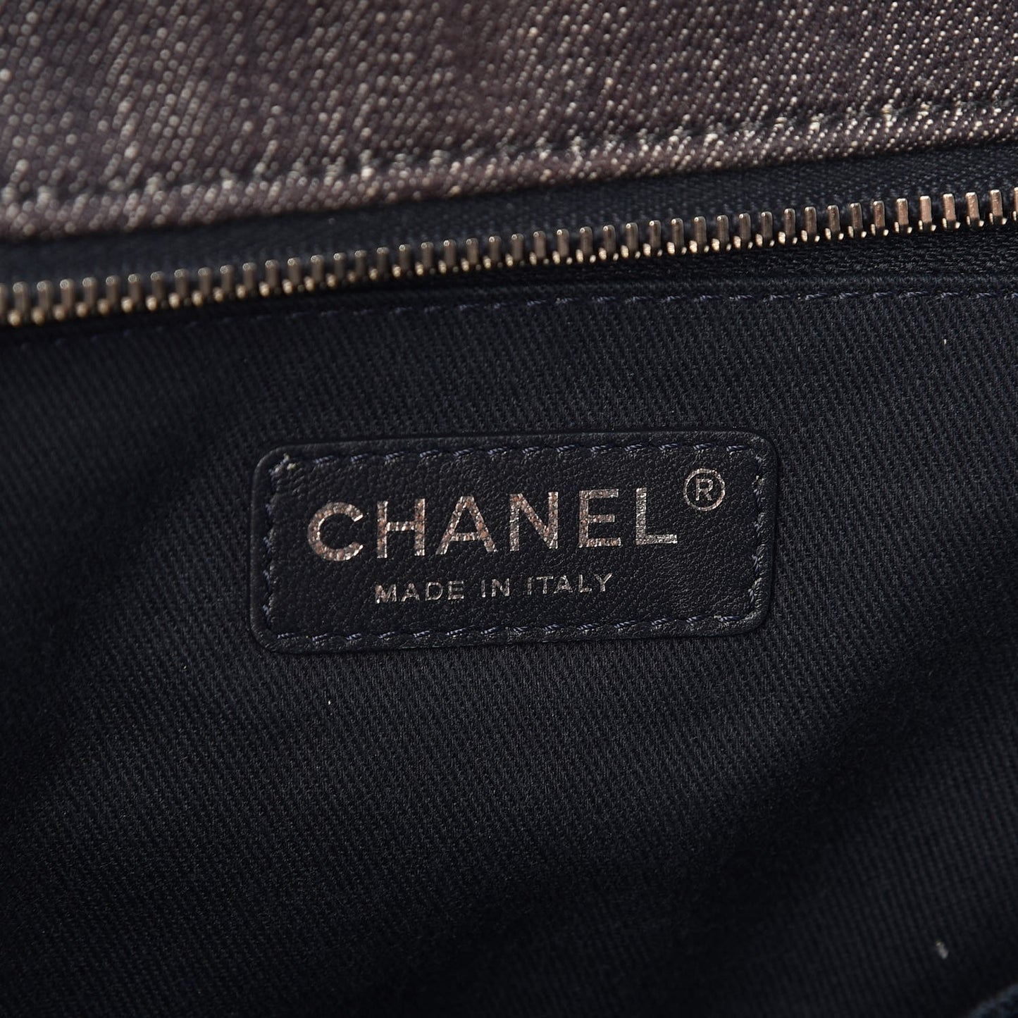 Denim Deauville Bowling Bag Dark Blue