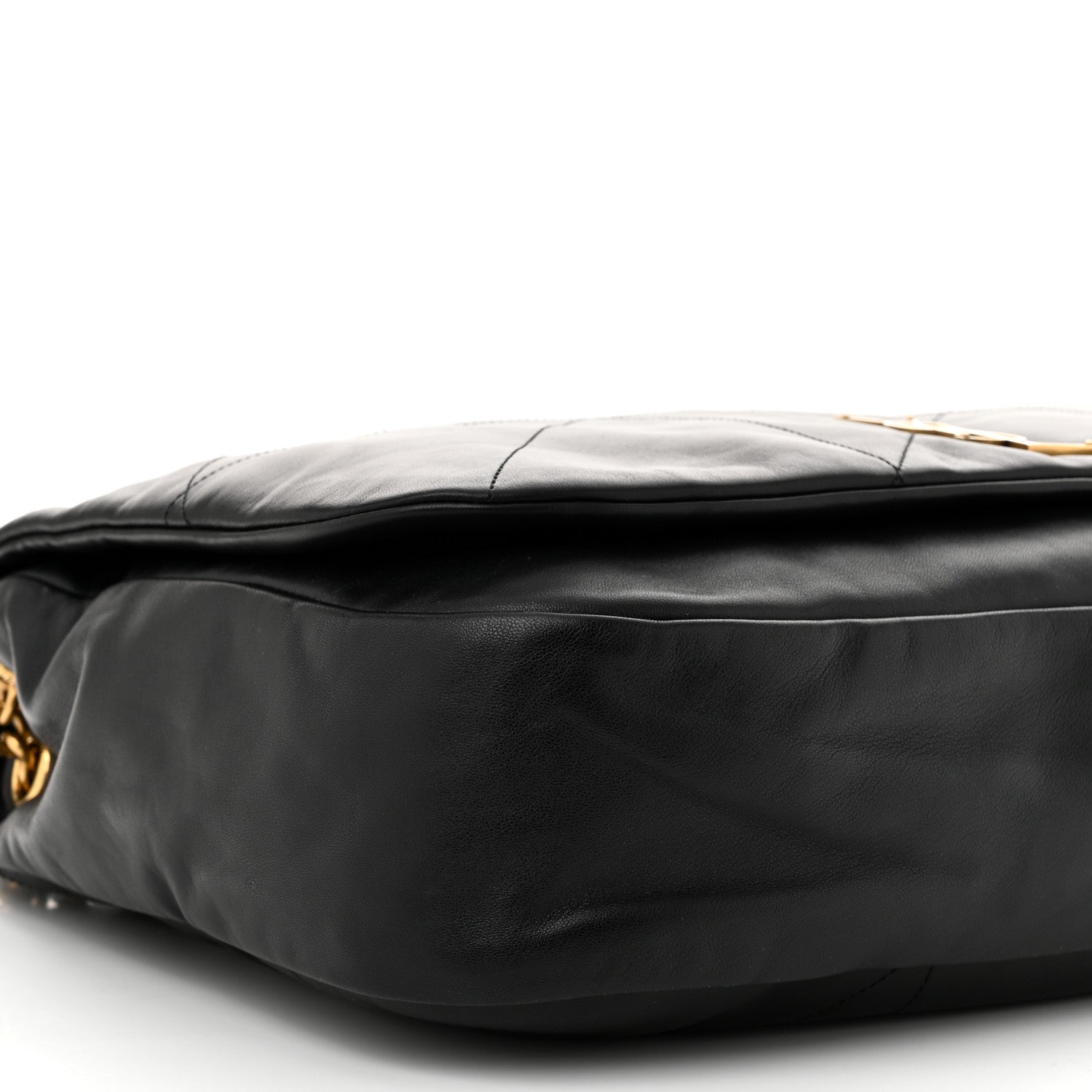 Saint Laurent Lambskin Matelasse Monogram Large Jamie 4.3 Black 9 of 10