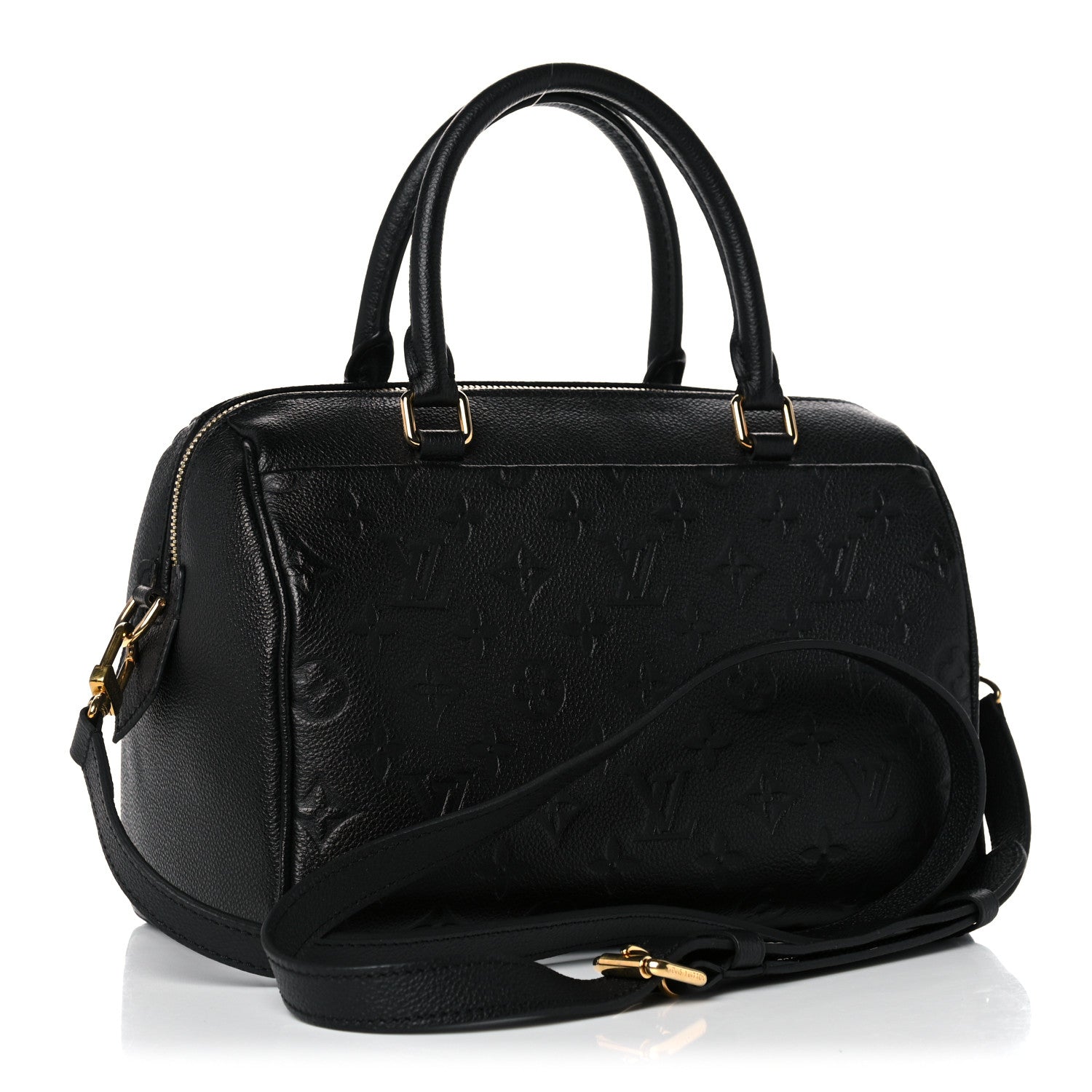 Louis Vuitton Empreinte Speedy Bandouliere 25 NM Black 3 of 12