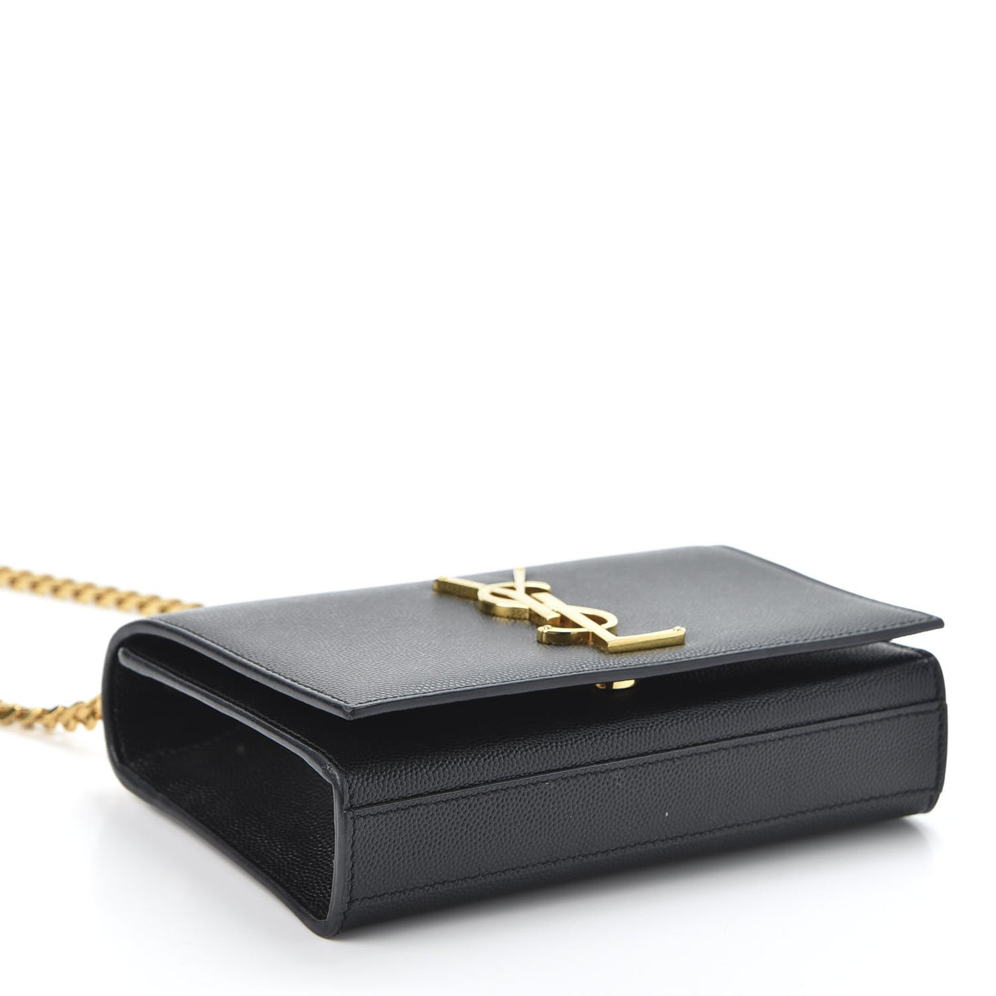 Grain De Poudre Small Monogram Kate Satchel Black