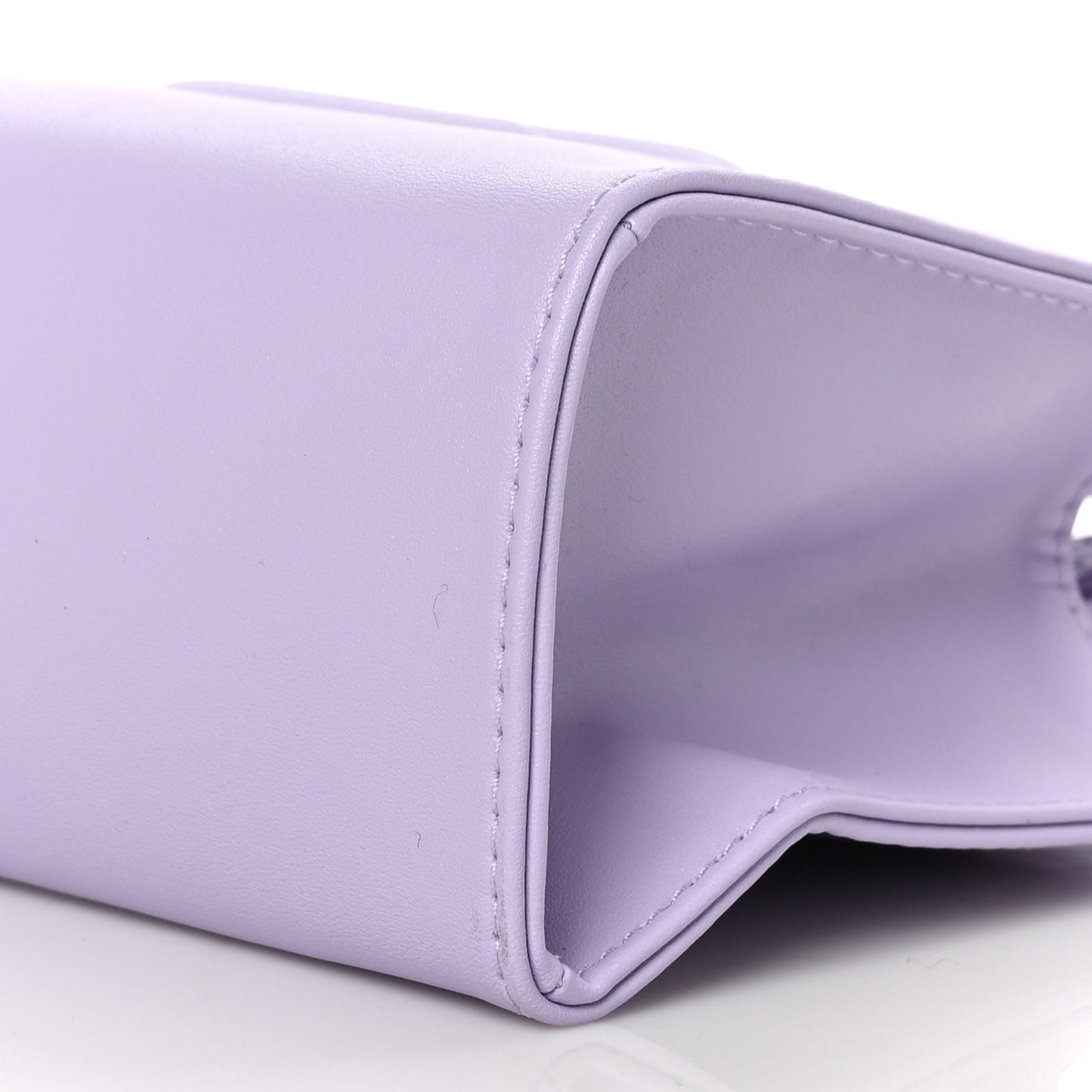 Vegan Leather Small Shopping Bag Lavender
