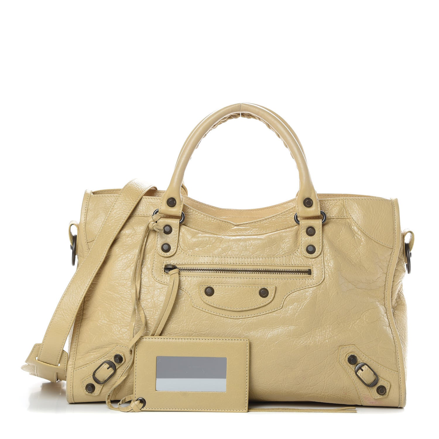 Balenciaga Agneau Classic Hardware City Beige Oryx 1 of 14