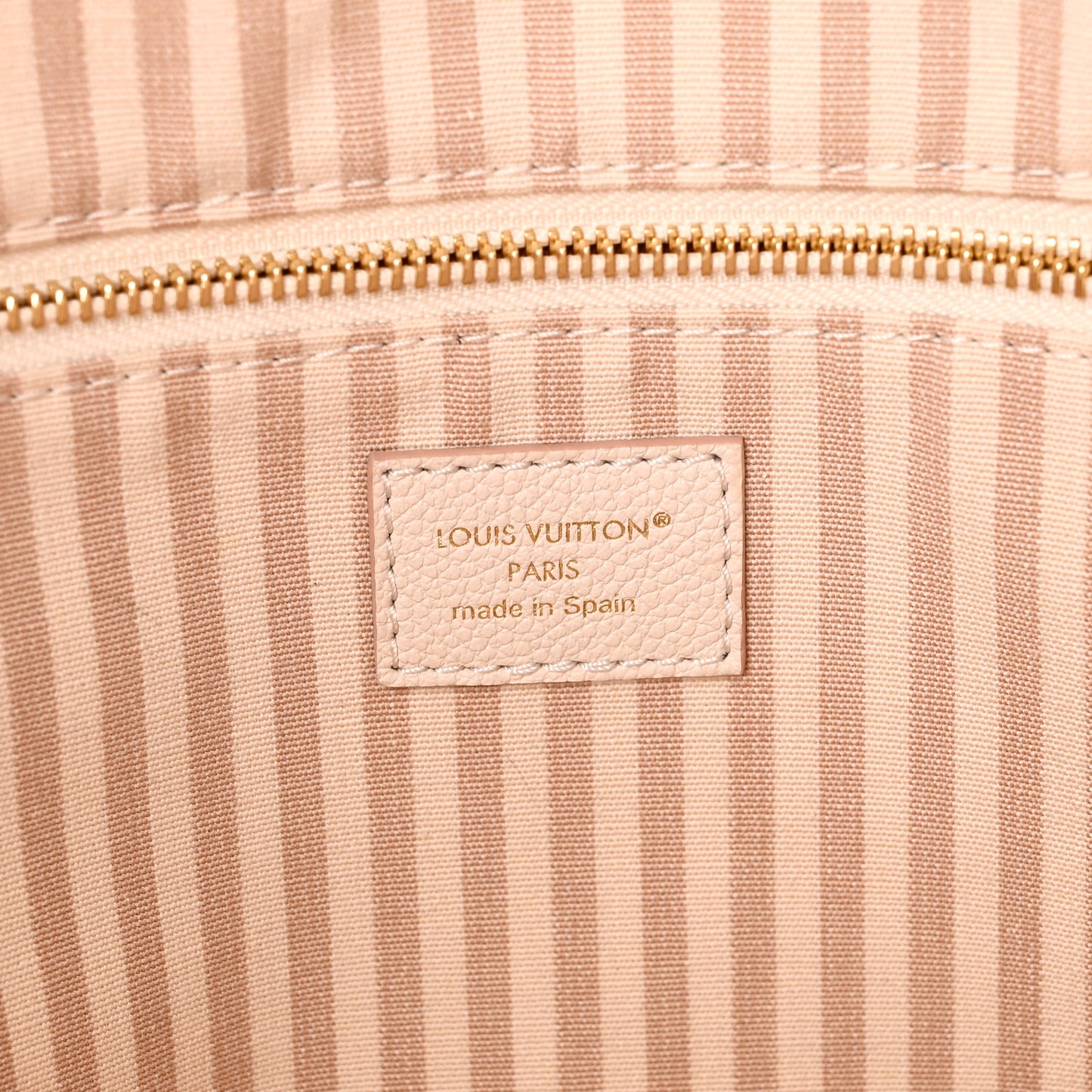 Monogram Debossed Neverfull MM Eden