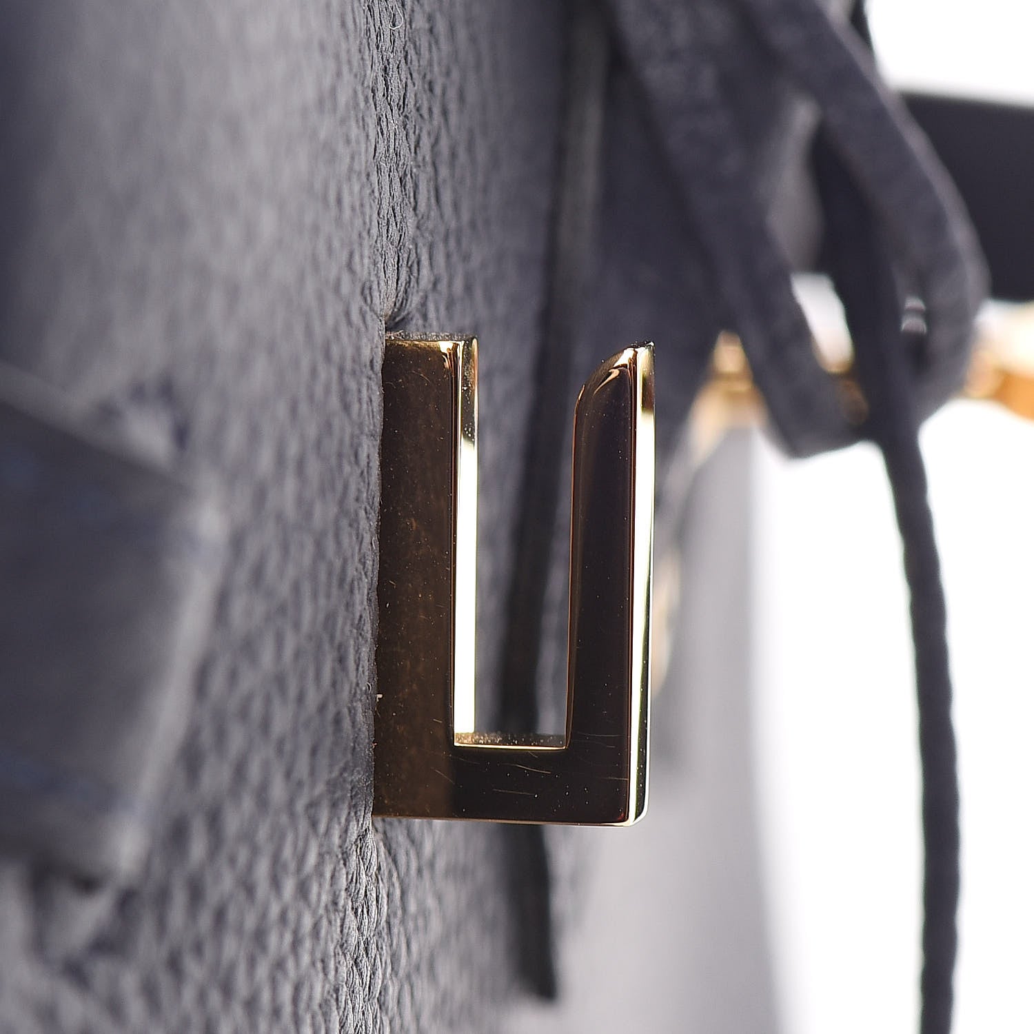 Hermes Togo Horseshoe Birkin 25 Bleu Nuit Rose Azalee 24 of 33
