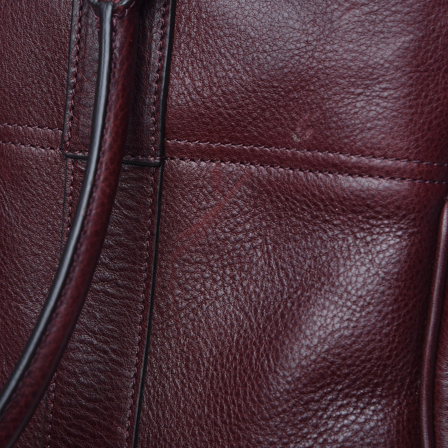Mulberry Natural Leather Bayswater Oxblood 10 of 16
