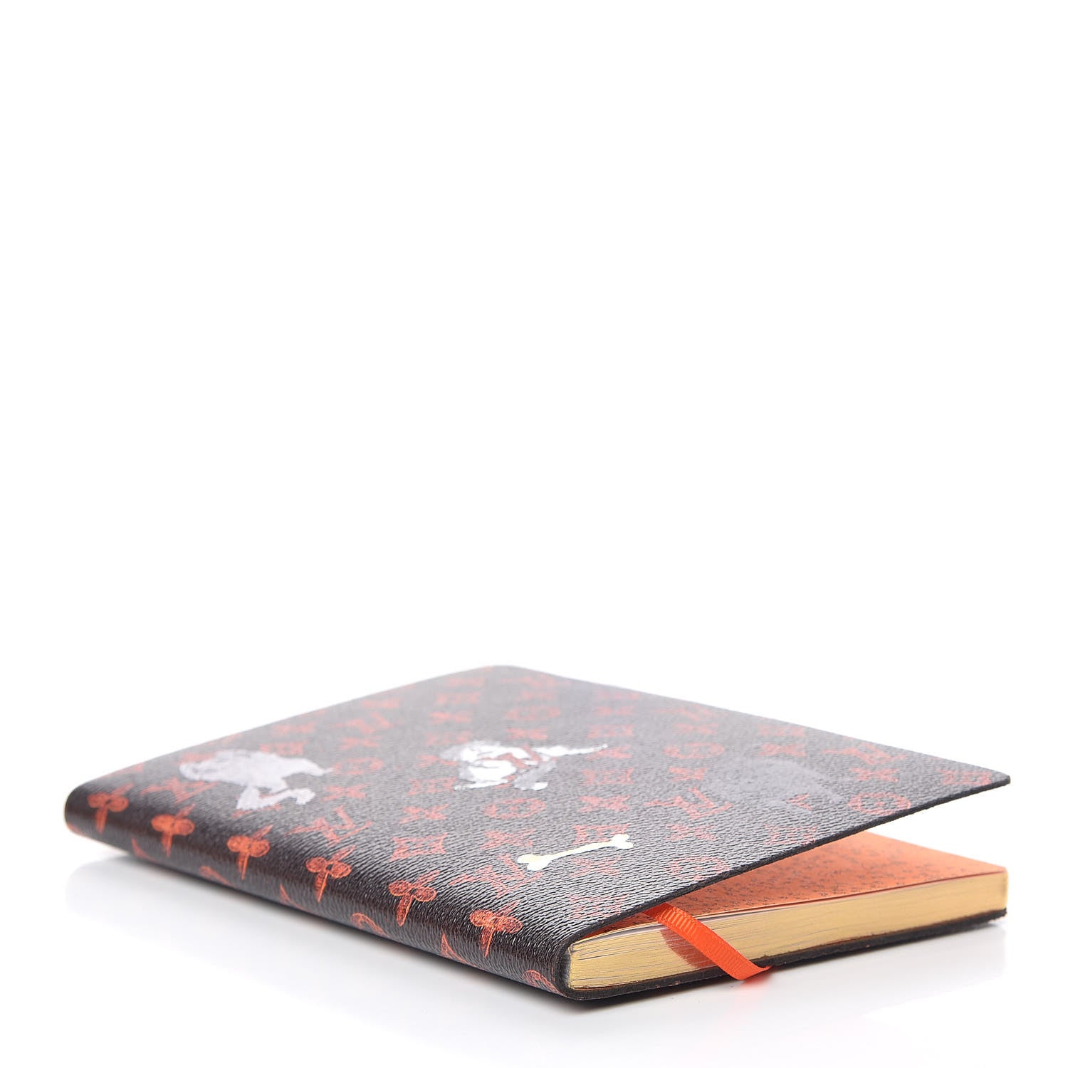 Louis Vuitton Catogram Clemence Notebook MM Marron 4 of 6