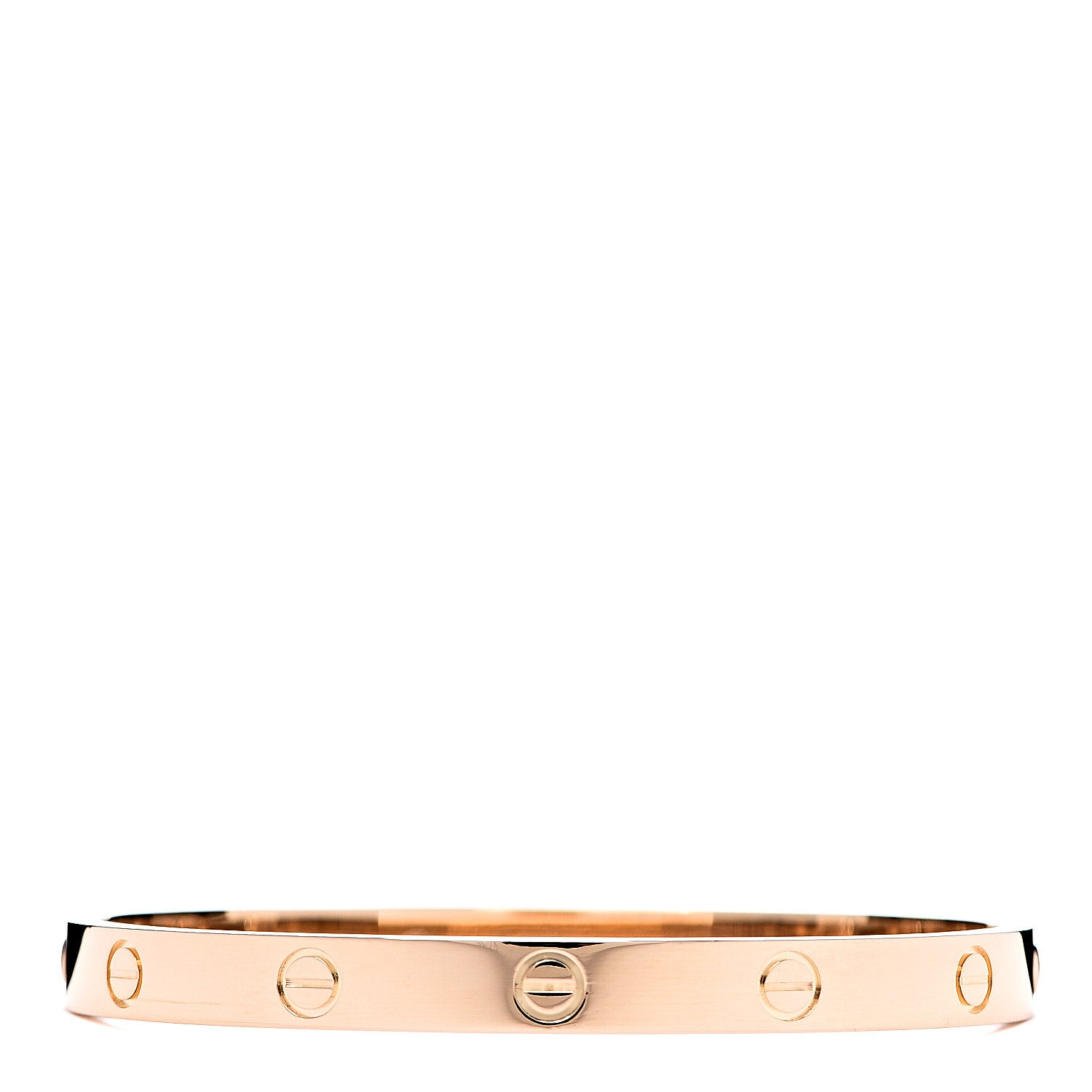 Cartier 18K Yellow Gold LOVE Bracelet 18 1 of 7
