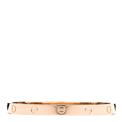 Cartier 18K Yellow Gold LOVE Bracelet 18 1 of 7