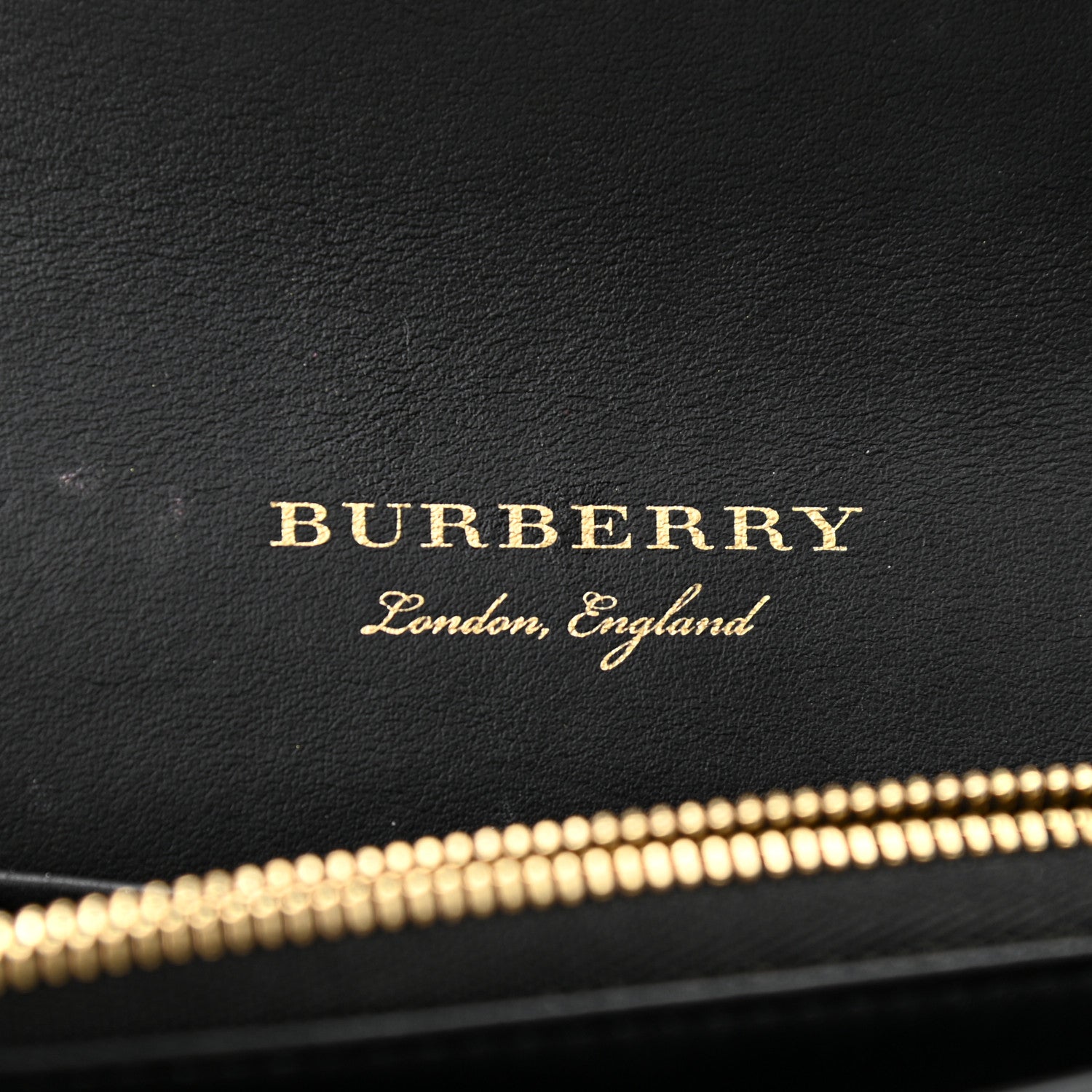 Burberry House Check Bridle Calfskin Small Madison Buckle Bag Black 7 of 11
