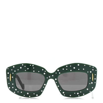 Loewe Acetate Cat Eye Sunglasses LW4114IS Green 2 of 7