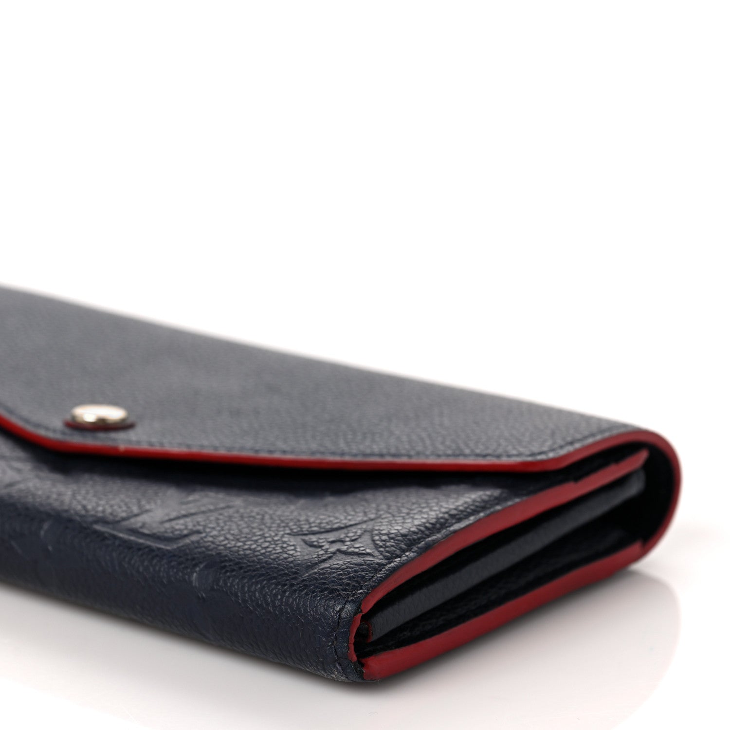 Louis Vuitton Empreinte Sarah Wallet NM Marine Rouge 8 of 9
