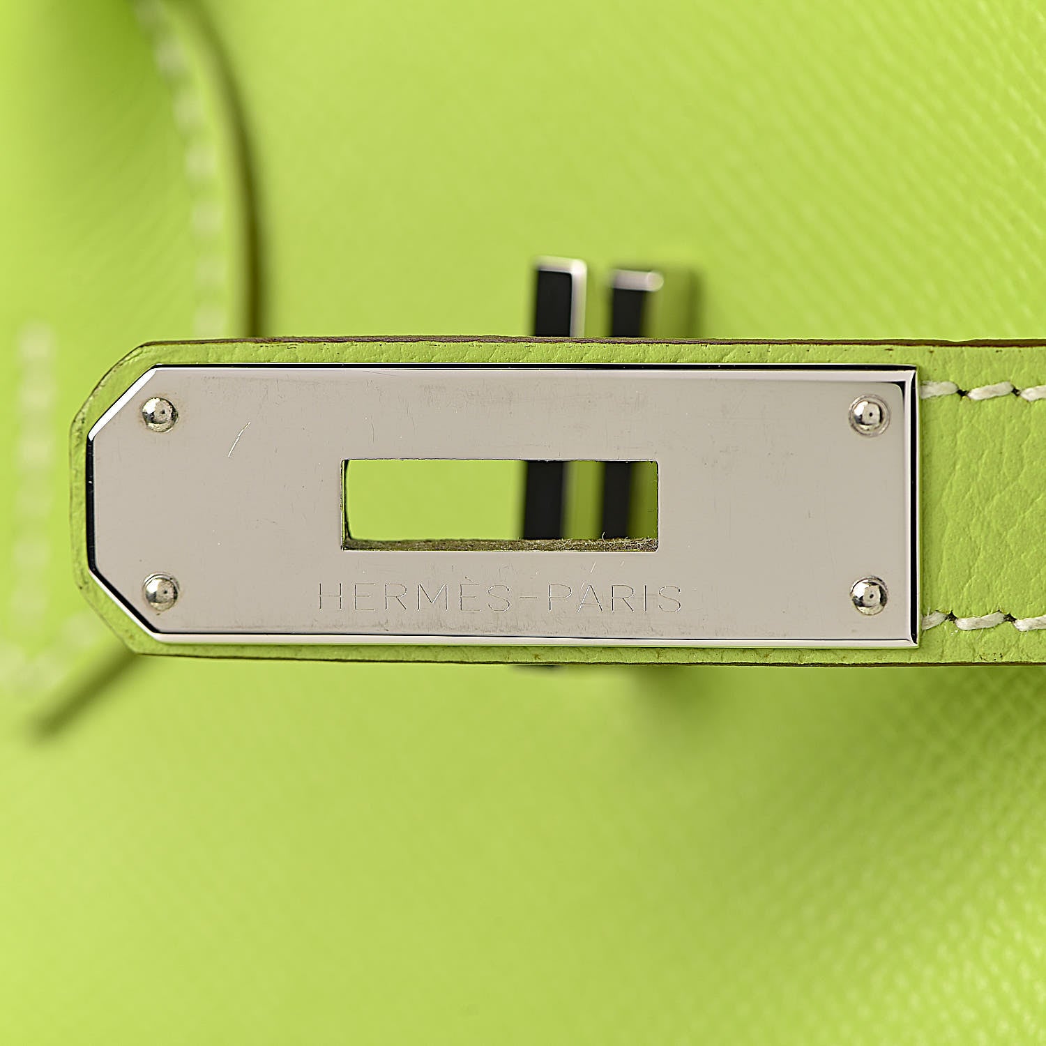 Hermes Epsom Candy Birkin 35 Kiwi Lichen 7 of 41