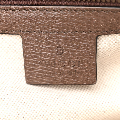 Gucci GG Supreme Monogram Calfskin Web Small Ophidia Day Backpack Beige Ebony New Acero 7 of 12