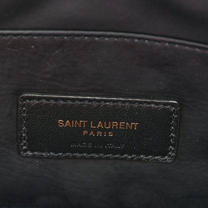 Saint Laurent Lambskin Quilted Lolita Cosmetic Pouch Black 6 of 7