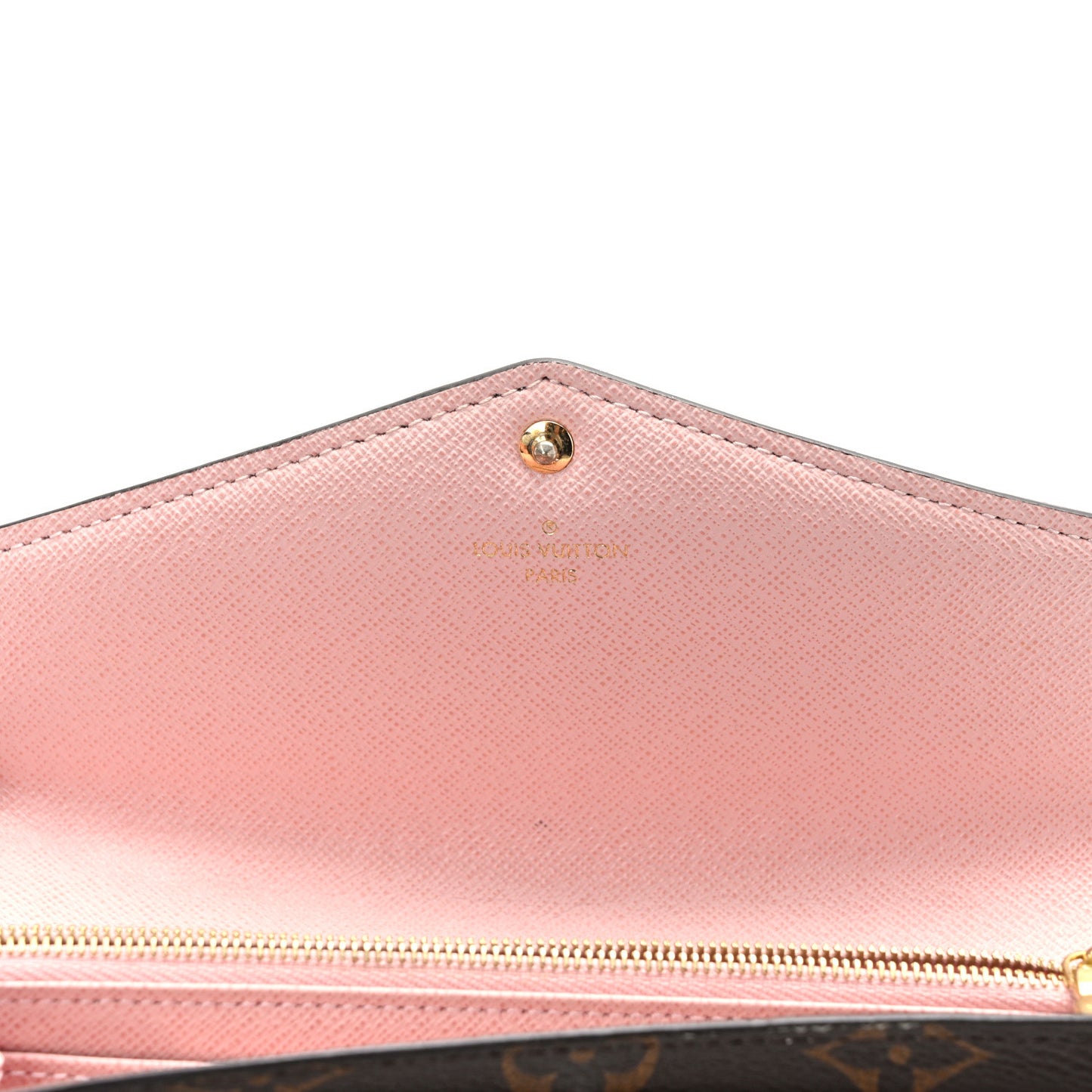 Monogram Sarah Wallet NM Rose Ballerine