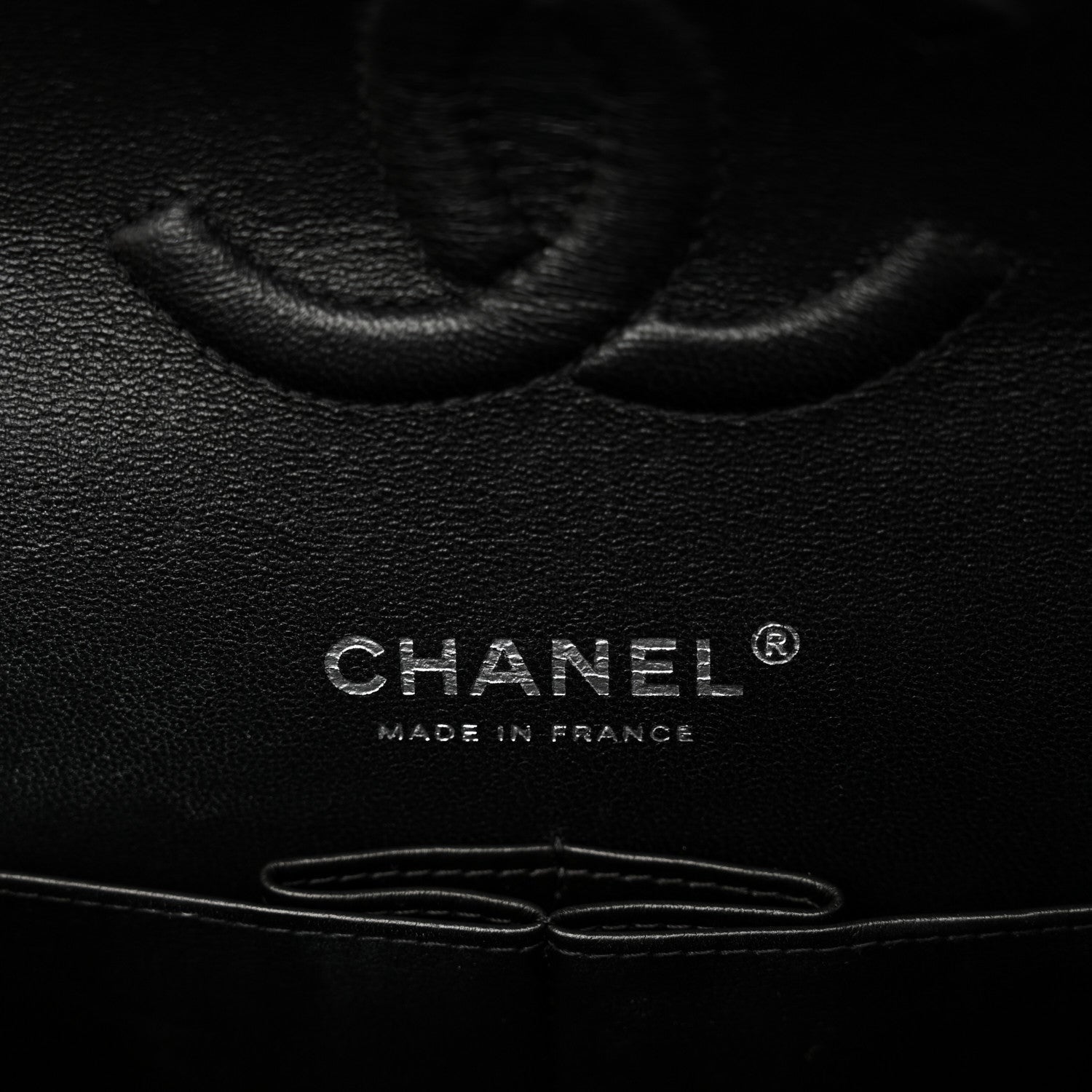 Chanel Lambskin Quilted Medium Double Flap So Black 6 of 11