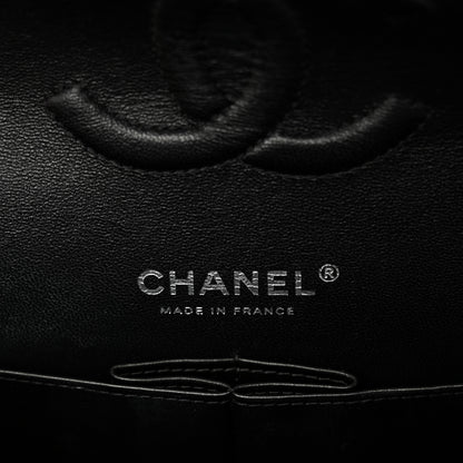 Chanel Lambskin Quilted Medium Double Flap So Black 6 of 11