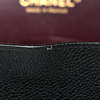 Chanel Caviar Quilted Jumbo Double Flap Black 15 of 15