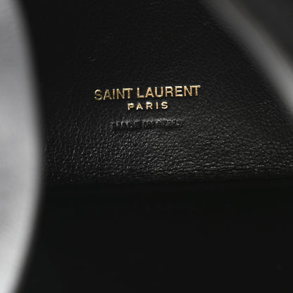 Saint Laurent Patent Pyramid Clutch Rouge 6 of 7