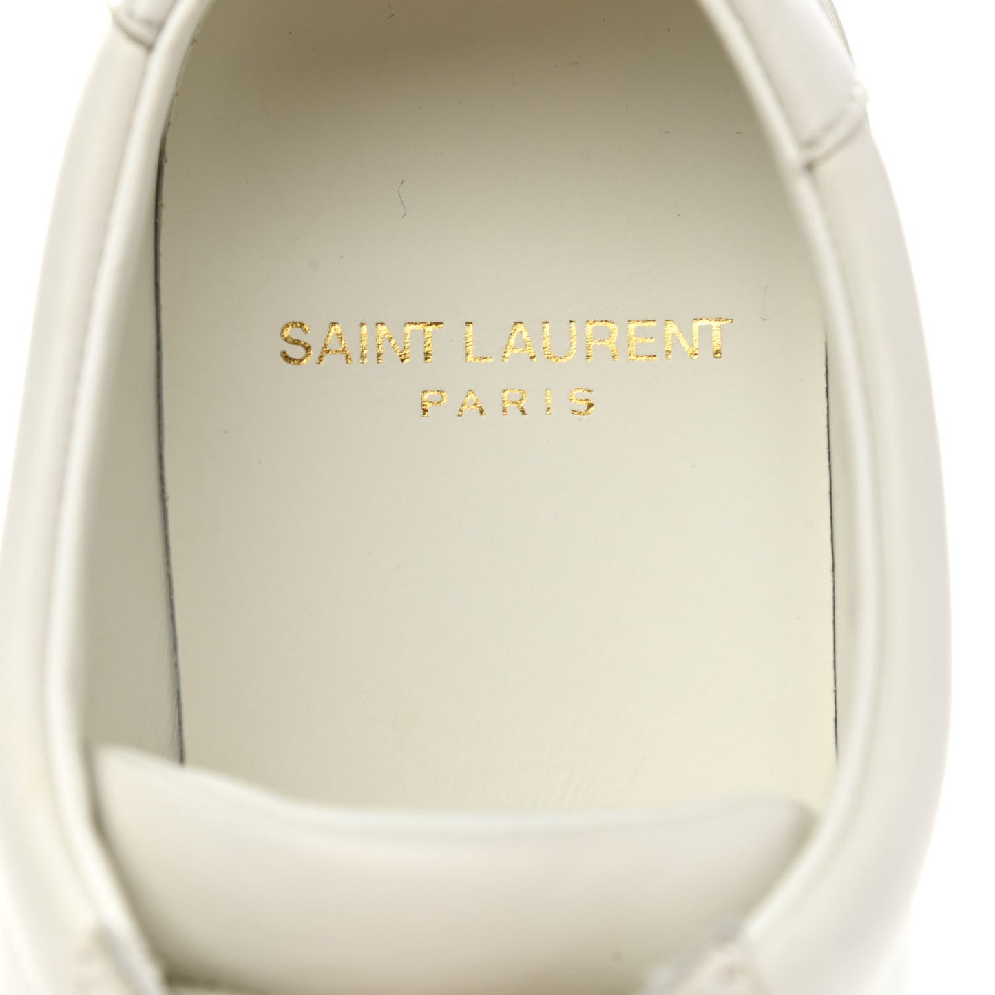 Calfskin Andy Low Top Sneakers 36.5 Blanc Optique